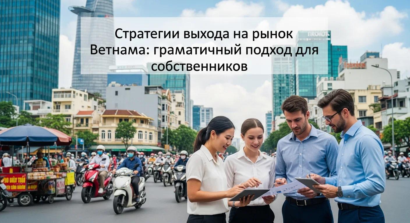 Стратегии выхода на рынок Вьетнама: Прагматичный подход для собственников