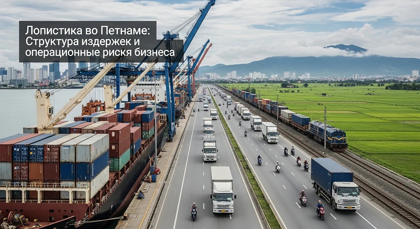 Сколько стоит логистика во Вьетнам для бизнеса